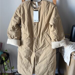 lululemon athletica Tan Ski & Snow Jacket